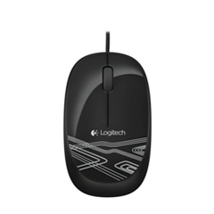 Logitech M105 Corded Mouse Black 910-002920